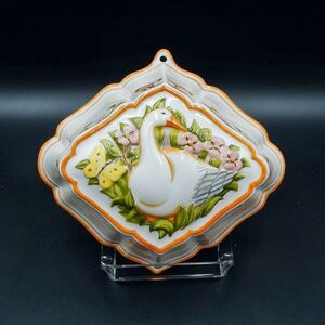 Le Cordon Bleu Goose Duck Ceramic Gelatin Cake Mold by 1986 Franklin Mint